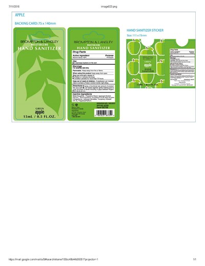 Label (Green Apple Label)